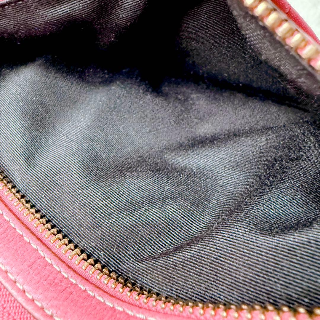 希少✨COACH コーチ オプアート シグネチャー ワンショルダー ハンドバッグ