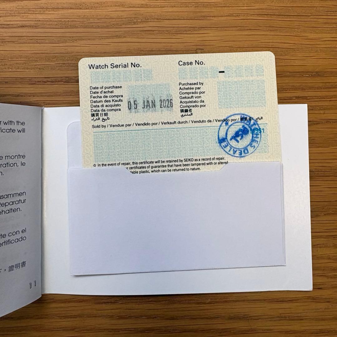 ま*ー様 新品未使用 国内未発売 藤原ヒロシ SEIKO 5 セイコー5 アラビ