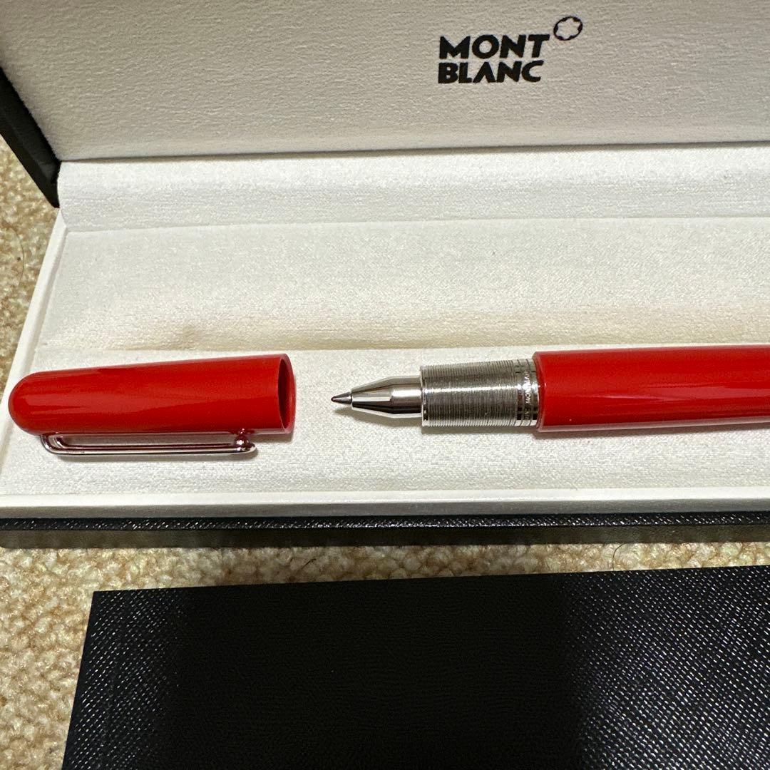 MONT BLANC M MDP RB レッド ボールペン マークニューソン