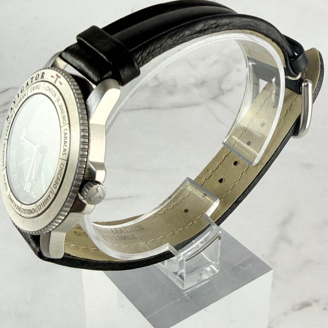 ティソ ナビゲーター N250 ワールドタイム ギョーシェ クォーツ 不動