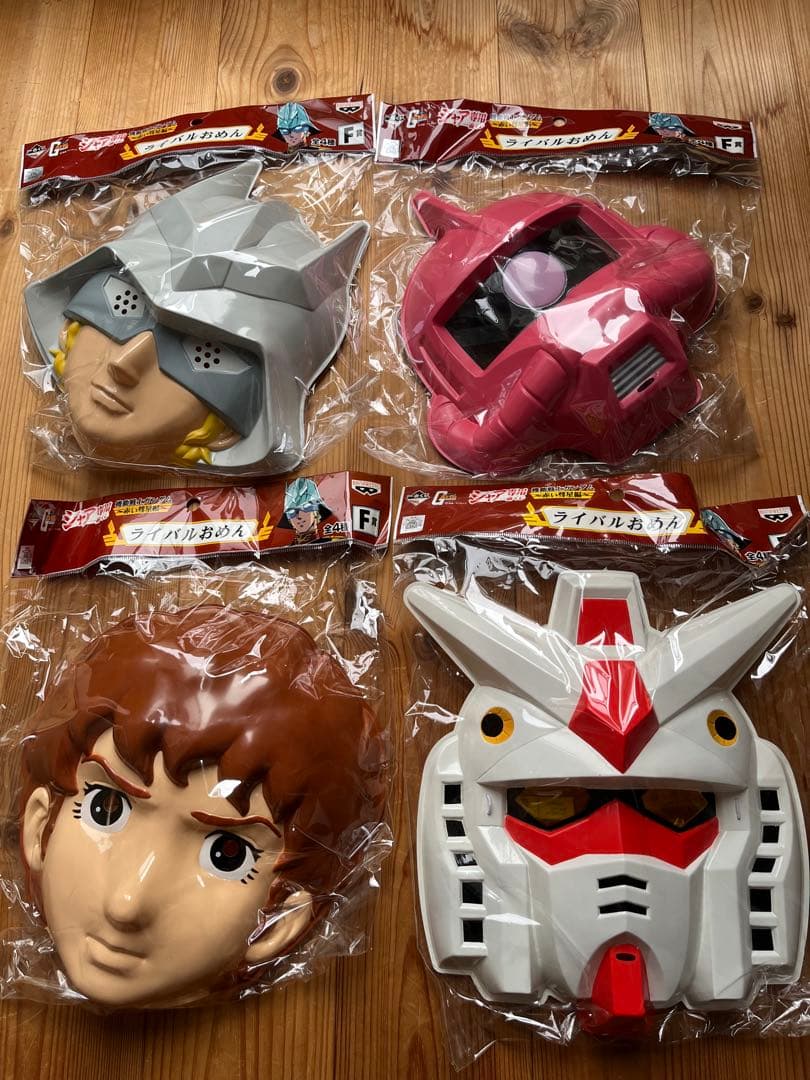 【新品未開封】一番くじ メモスタンド ライバルおめん ロングタオル 10点セット