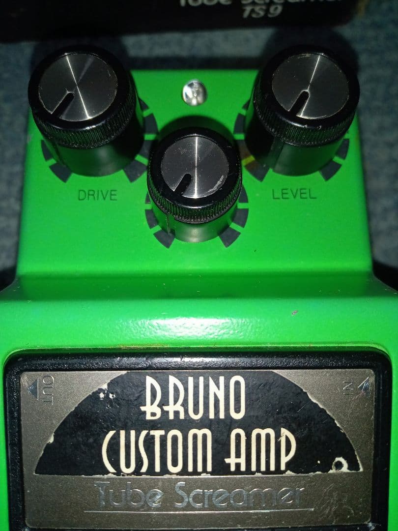 ギター BRUNO CUSTOM AMP TS9 MOD TUBE SCREAMER