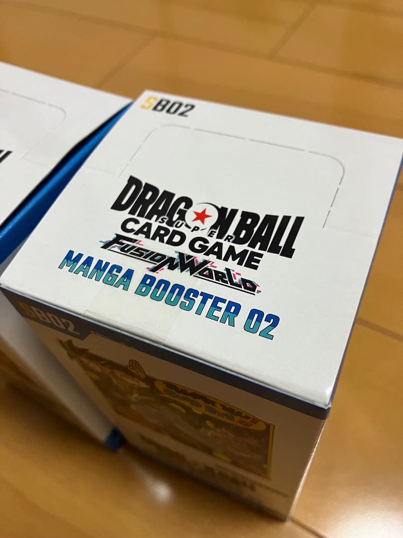 【新品未開封テープ付きドラゴンボールカードゲーム MANGABOOSTER02