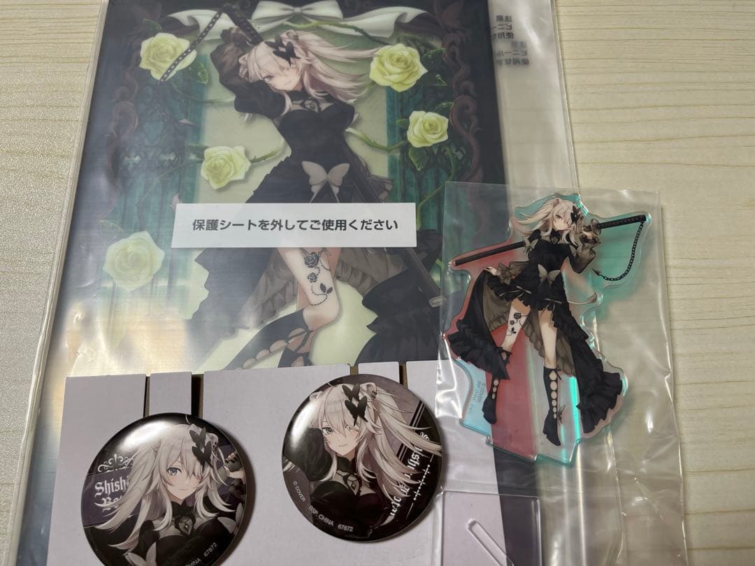 ホロライブ　獅白ぼたん　フィギュア