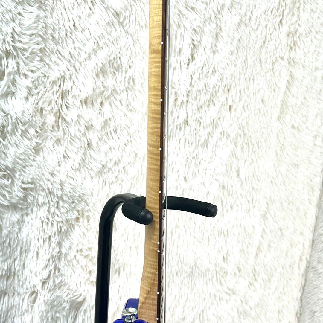 【美品激虎ネック】Squier Fender Mustang メタリックブルー