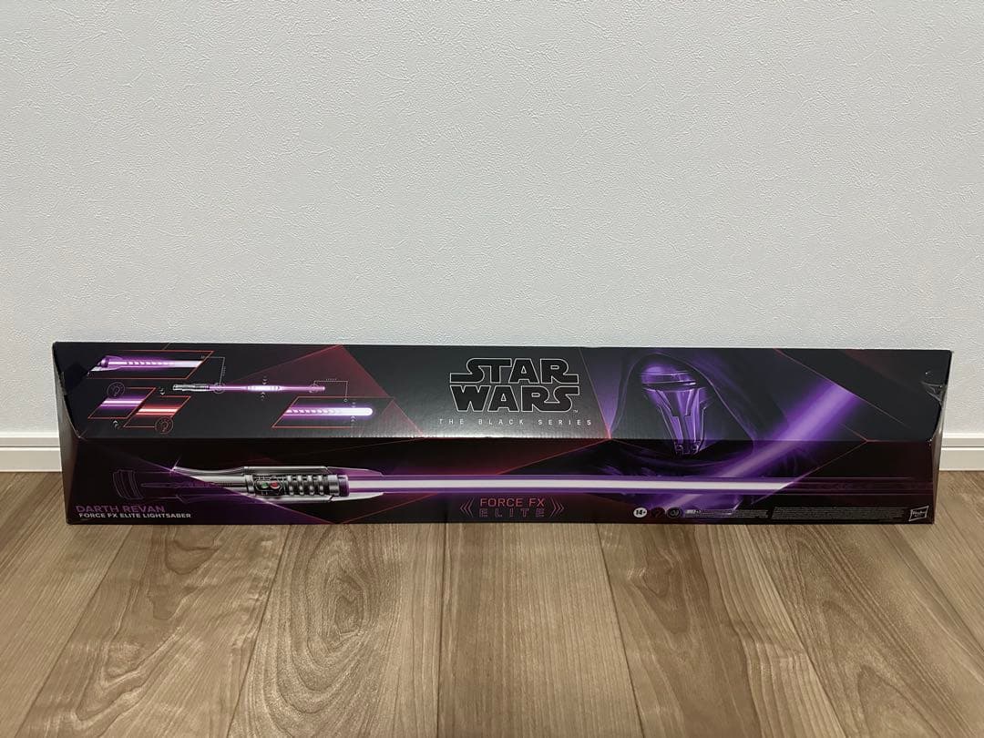 スター・ウォーズＢＬＡＣＫシリーズフォースＦＸライトセーバー　ダース・レヴァン