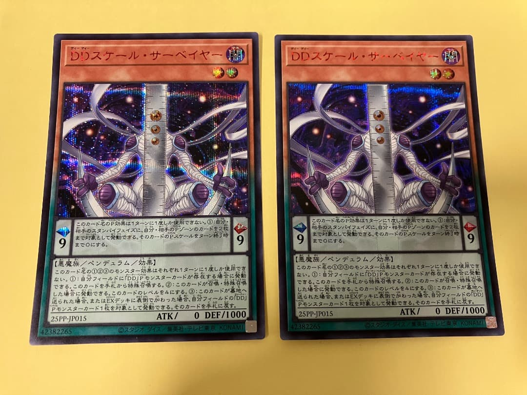 DDスケールサーベイヤー　赤シク　2枚