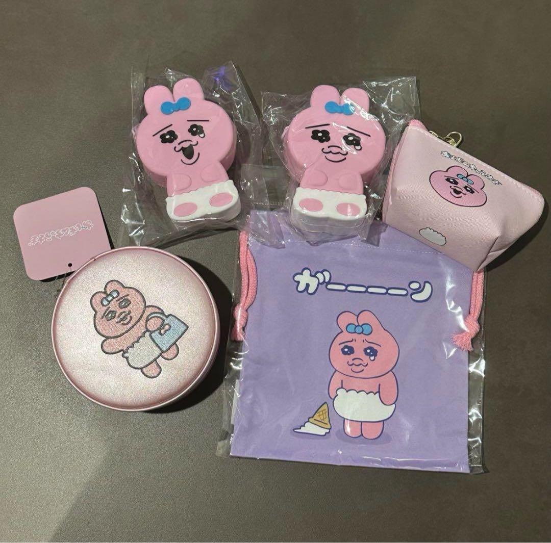 おぱんちゅうさぎ グッズ19点 + ステッカーセット