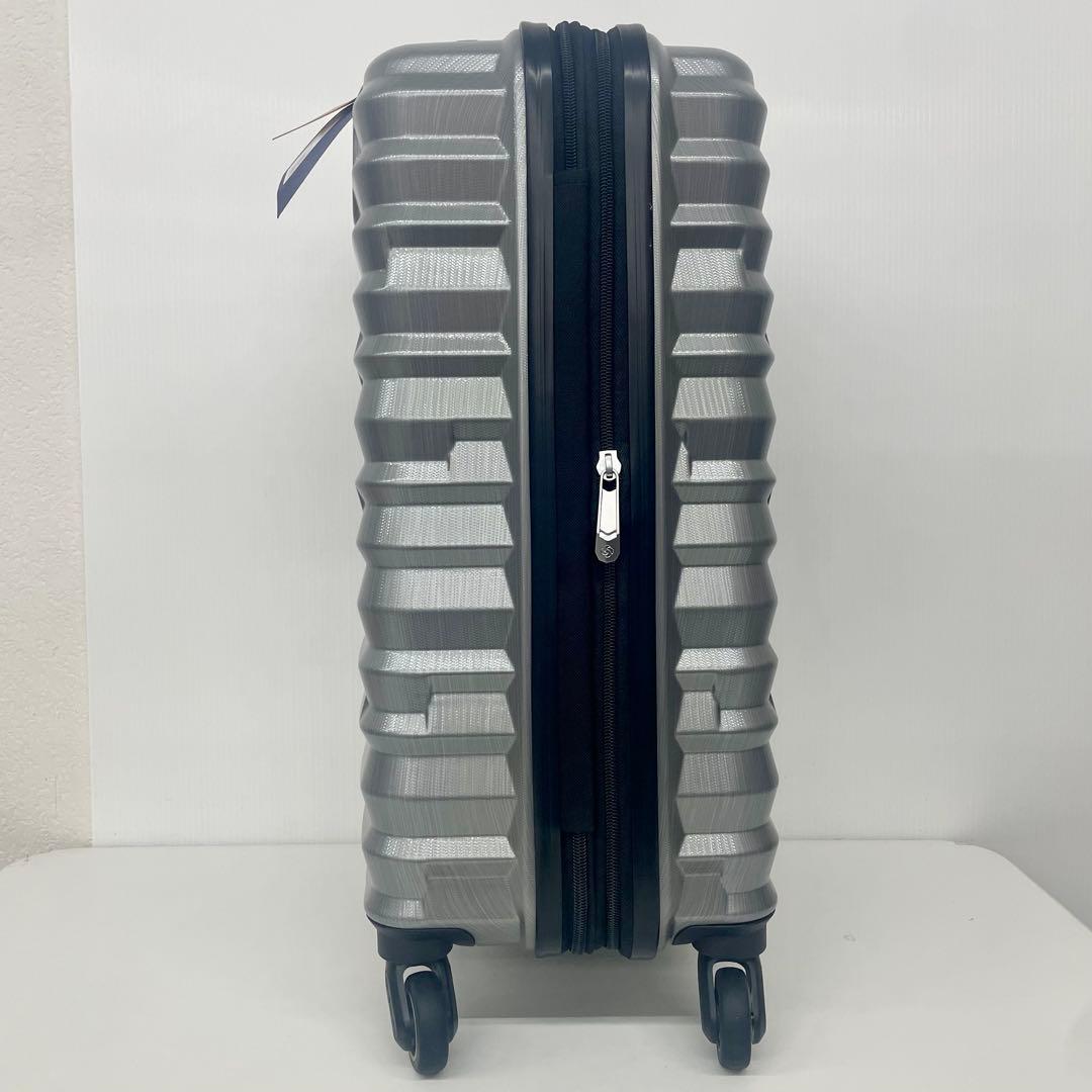 サムソナイト ジッププラス スーツケース 機内持ち込み シルバー