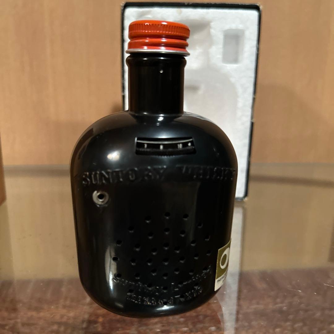 訳あり◆激レア　サントリーウィスキー瓶型　トランジスタラジオ　昭和レトロ