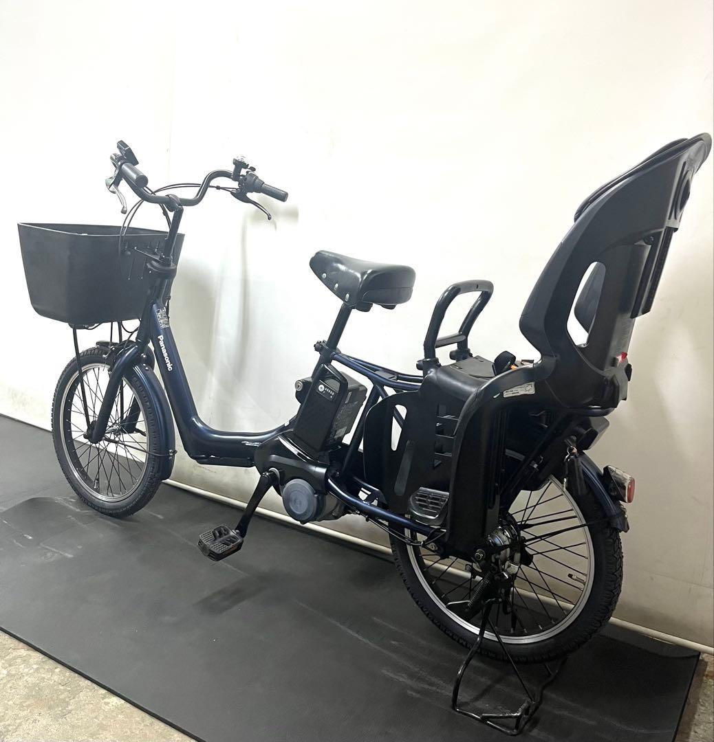 1年保証 新型　パナソニック　ギュット　gutto 紺色　電動アシスト自転車