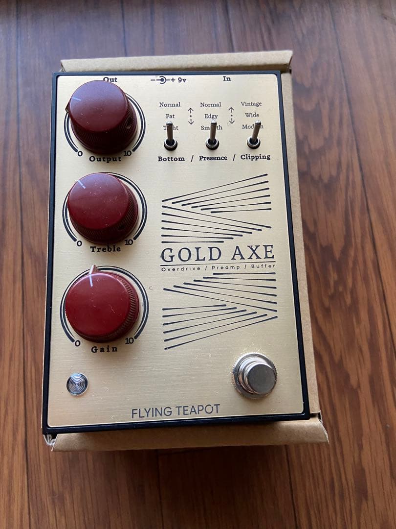 【美品】Flying Teapot Gold Axe