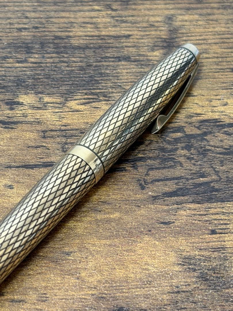 筆記確認&洗浄済　14金張　シェーファー インペリアル 万年筆 14金ゴールド