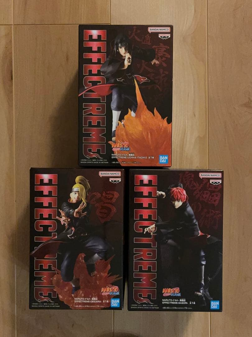 【匿名配送】NARUTO 疾風伝 暁 フィギュア コンプリート12体セット