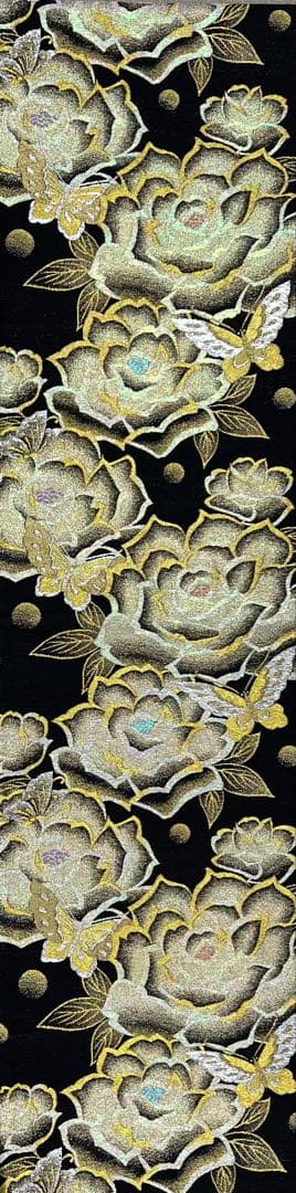 振り袖　フルセット　別誂長襦袢　成人式　刺繍入り　金彩加工　682