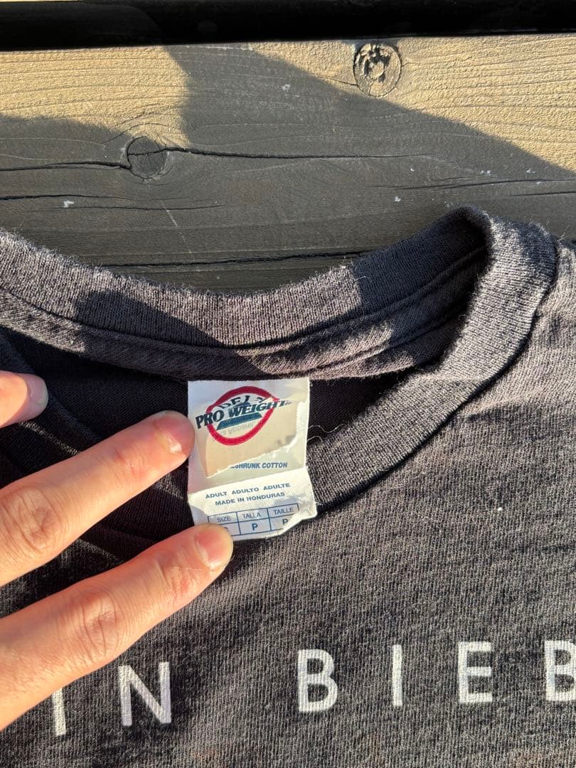 Justin Bieber Believe Tour Tシャツ