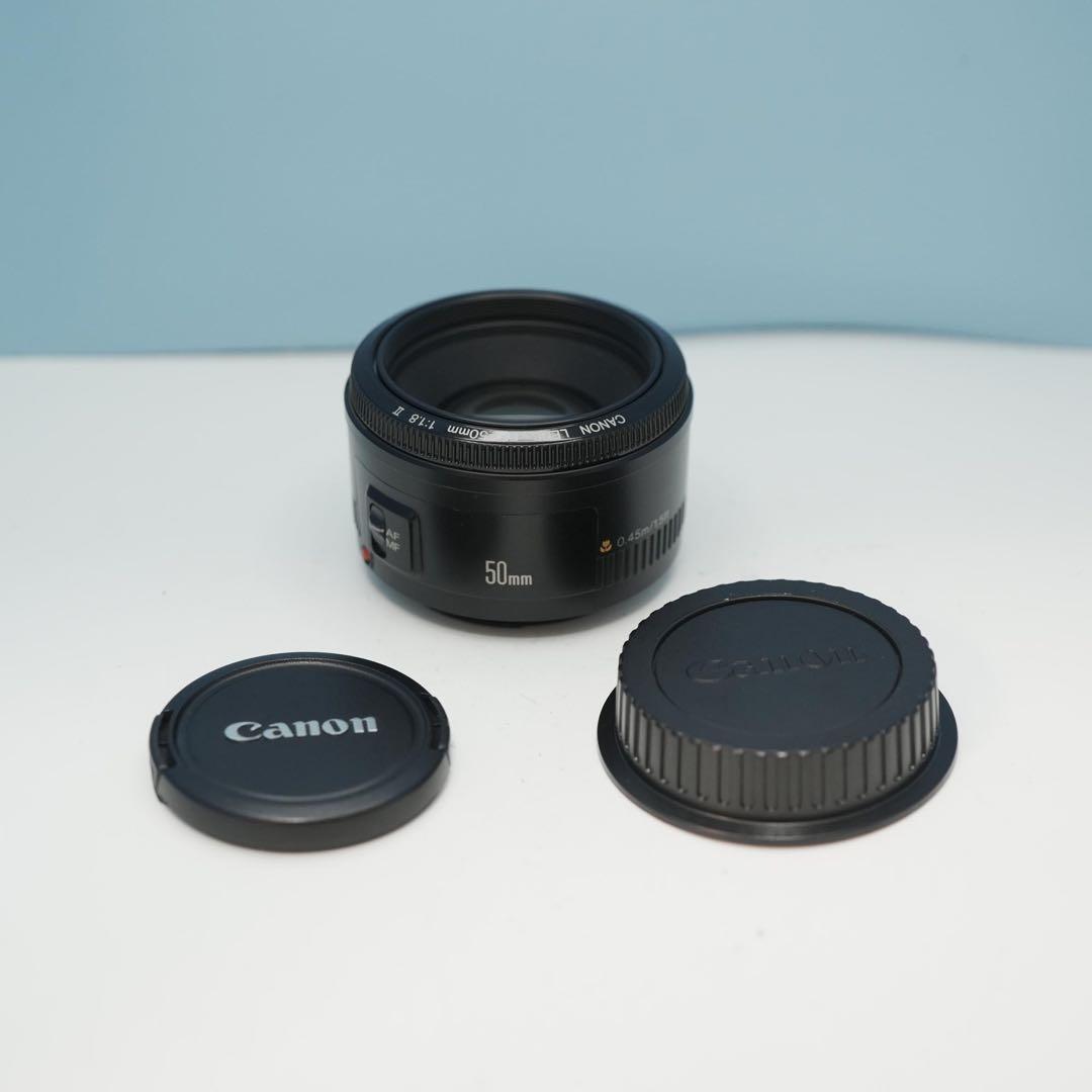 Canon純正 50mm F1.8 美品 a4049