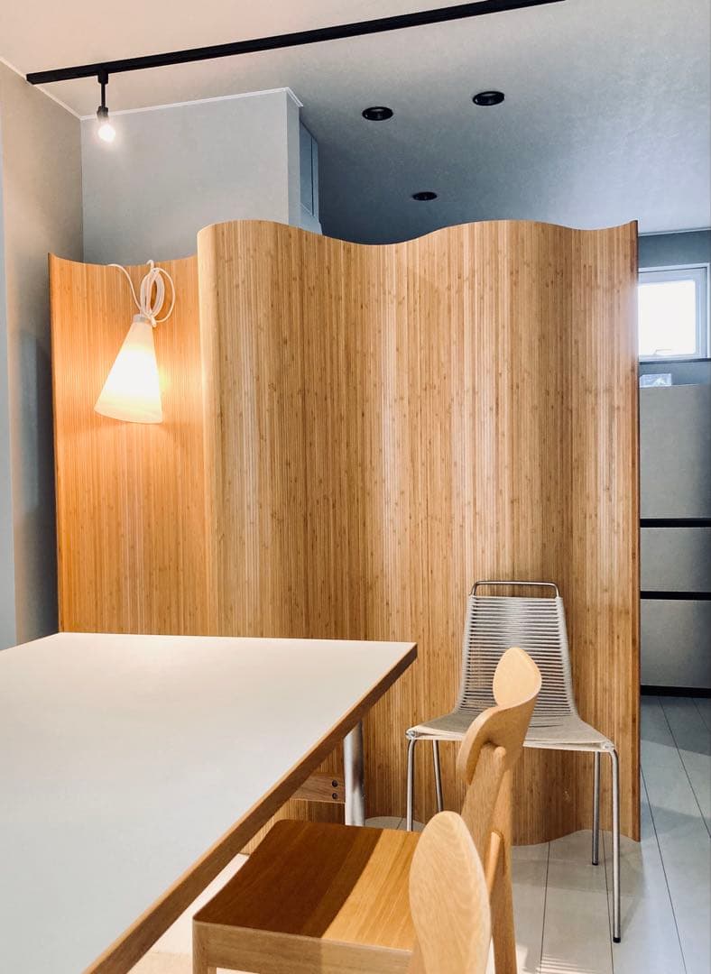 Artek風　波形パーテーション　アアルト　スクリーン