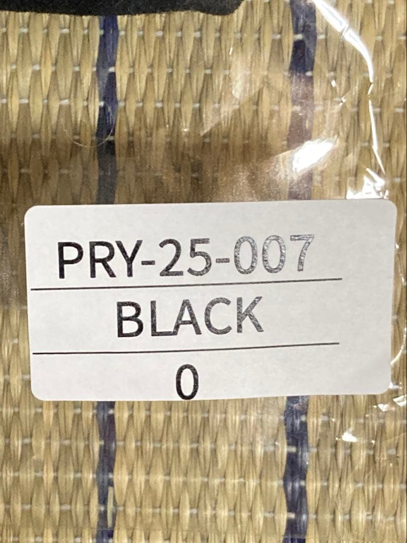 PRY Drawstring Sarouel Zip Pants 【BLACK