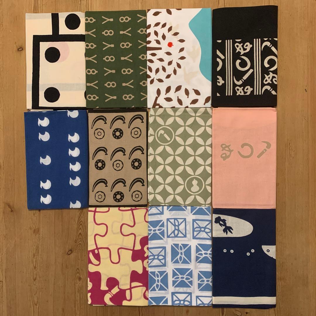 かまわぬ 開店記念手ぬぐい 11枚セット 非売品