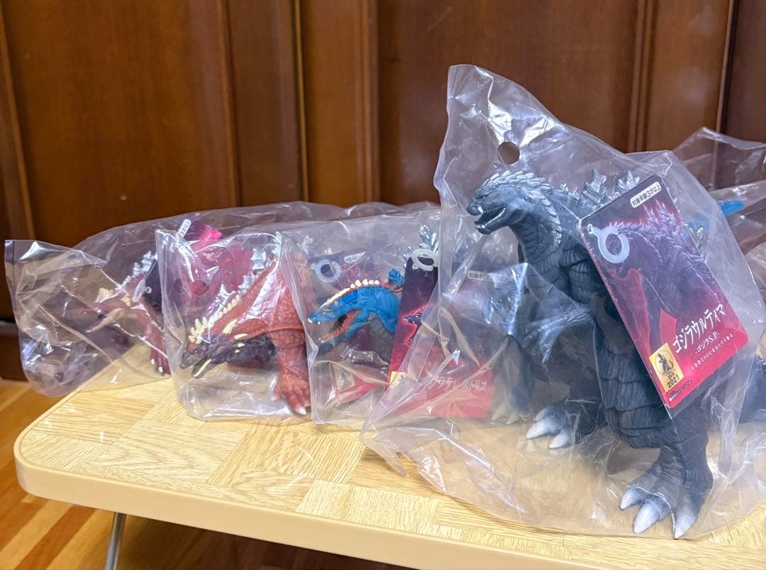 ムービーモンスターシリーズ★ゴジラ S.P 4体セット★ゴジラウルティマ 他