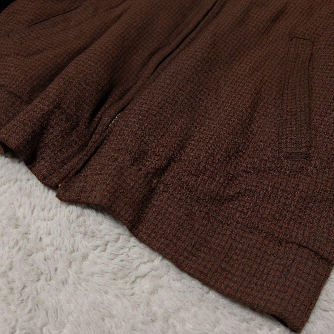 T*e様 40s~50s airman ギャバジャン ウール レーヨン 表記サイ