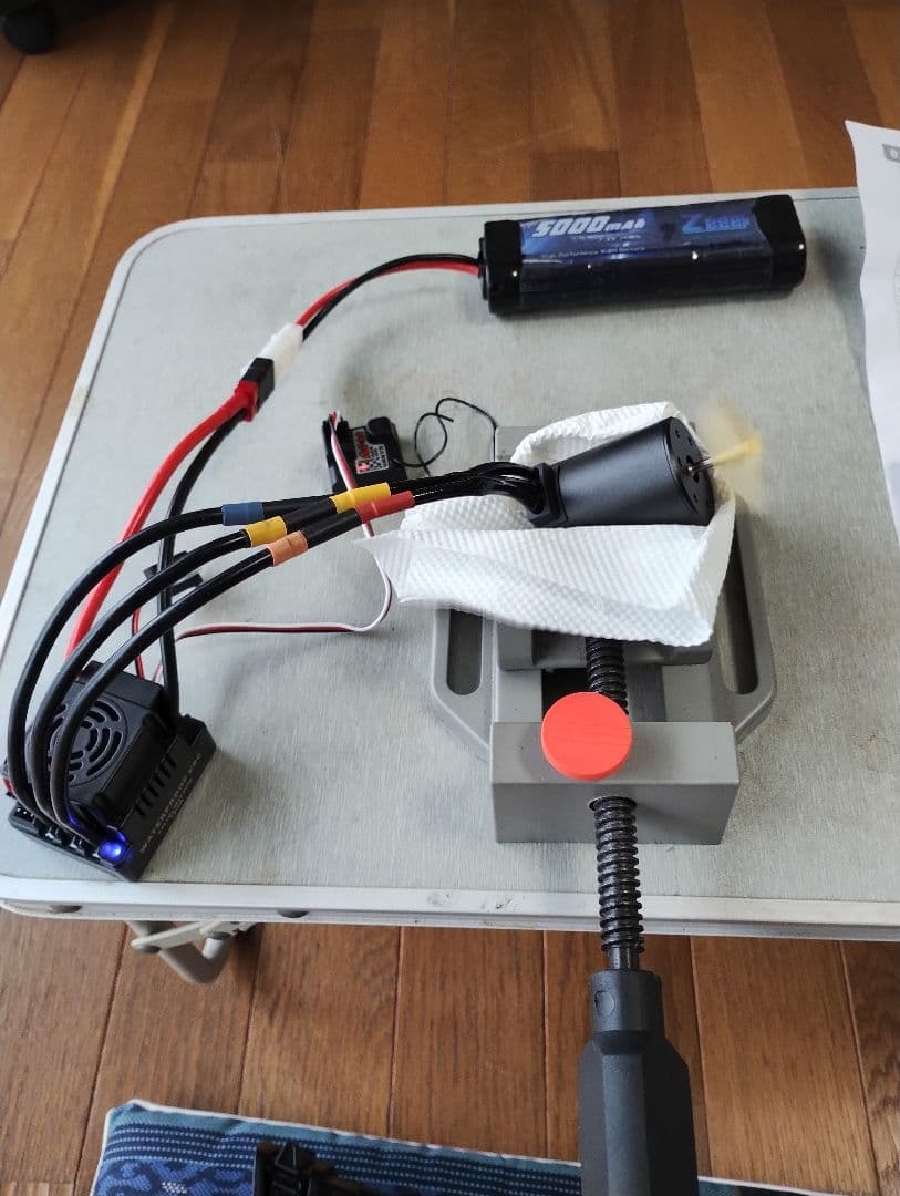 ホビーラジコン用ESC・ブラシレスモーター・プログラミングカードセット