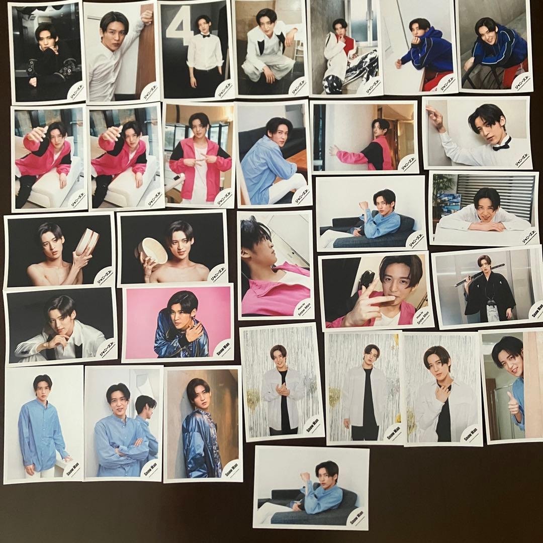 目黒蓮 個人写真 242枚まとめ売り Man