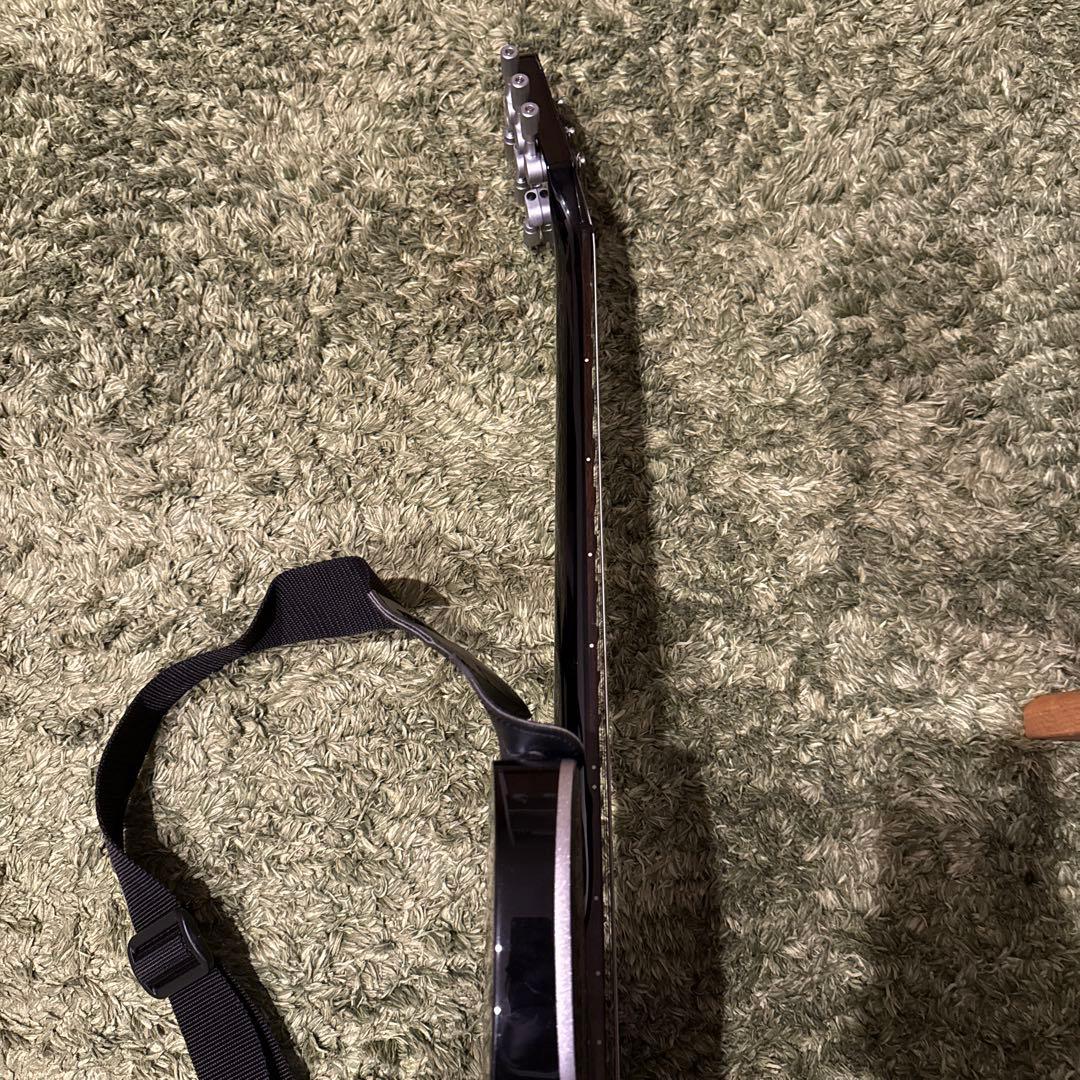 RGX A2 ブラックエレキギター ストラップ付き