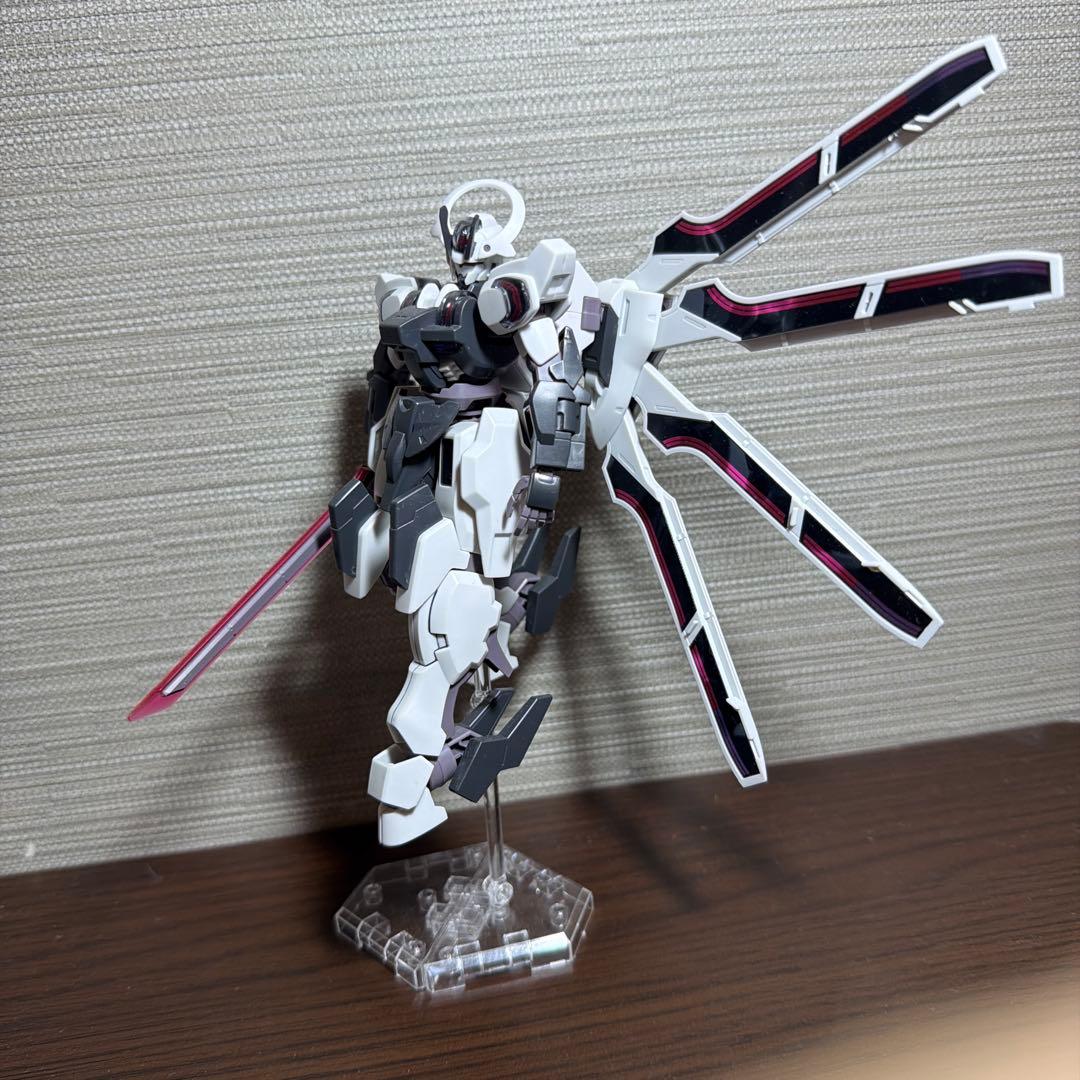 水星の魔女　HGガンプラ9体セット（MS拡張パーツセット、アクションベース付き）