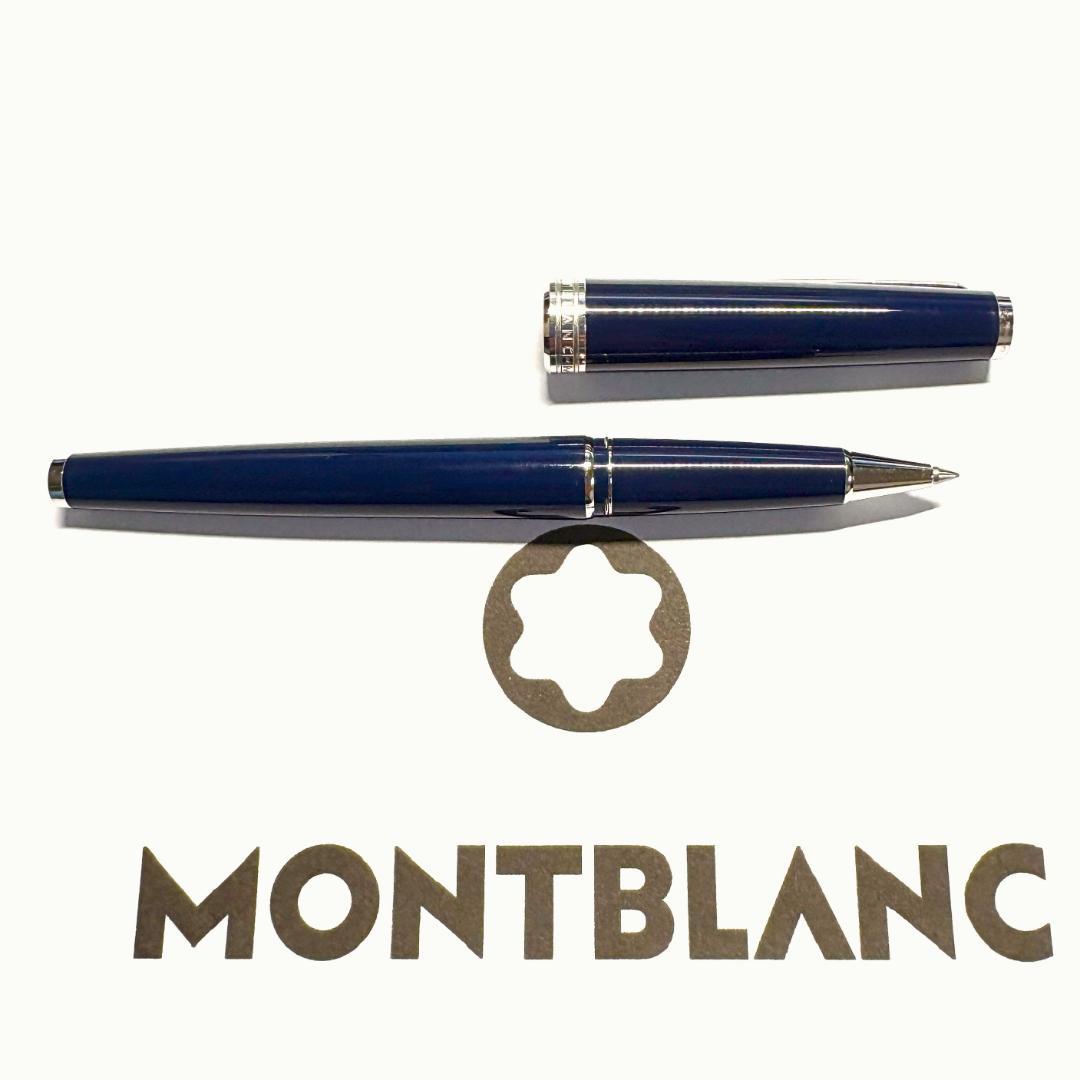 233.モンブラン　PIX　RB　ネイビー/Pt　MB114809　美品　希少品