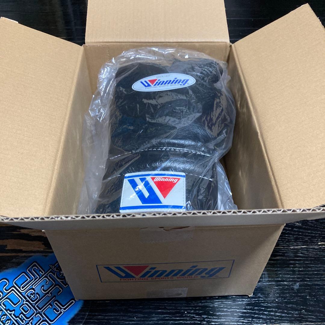 ウイニングボクシンググローブ14オンスひも式