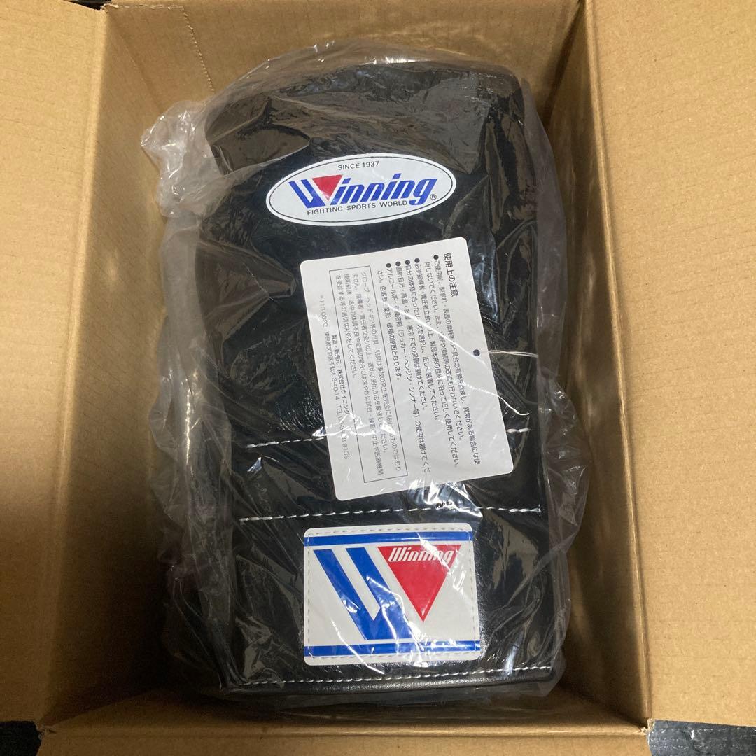 ウイニングボクシンググローブ14オンスひも式