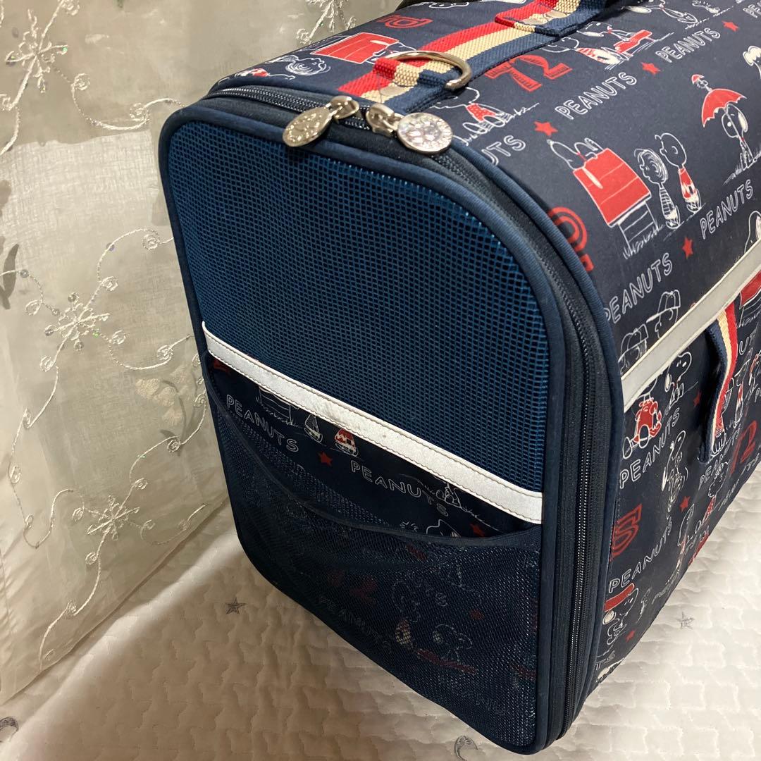 ペットパラダイス PEANUTS スヌーピー キャリーバッグ　キャスター付き 犬