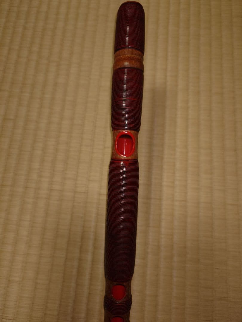 特選 朱樺巻 龍笛（高級）