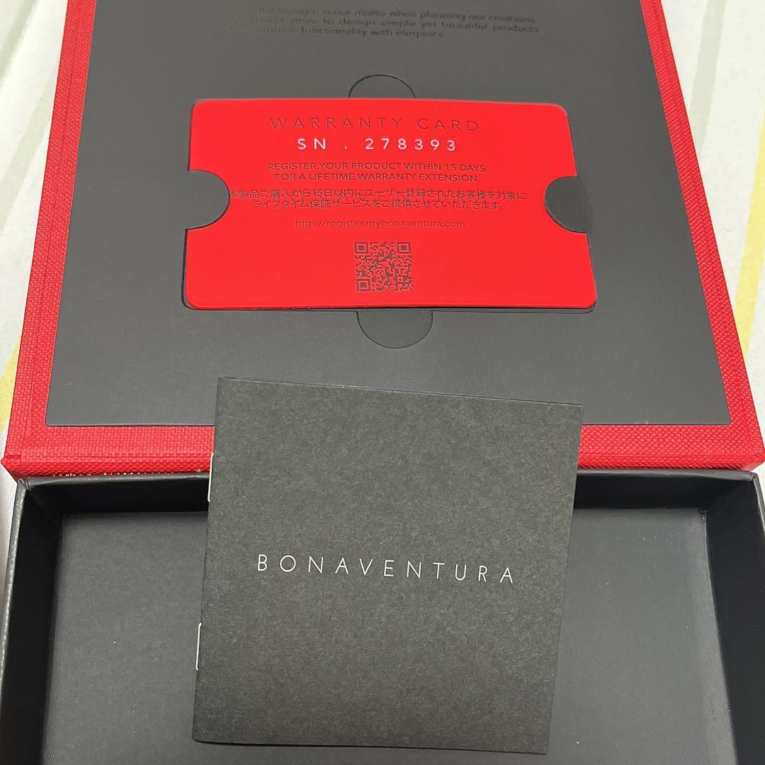 新品　ボナベンチュラ　BONAVENTURA ピンク レザー 手帳型ケース本革
