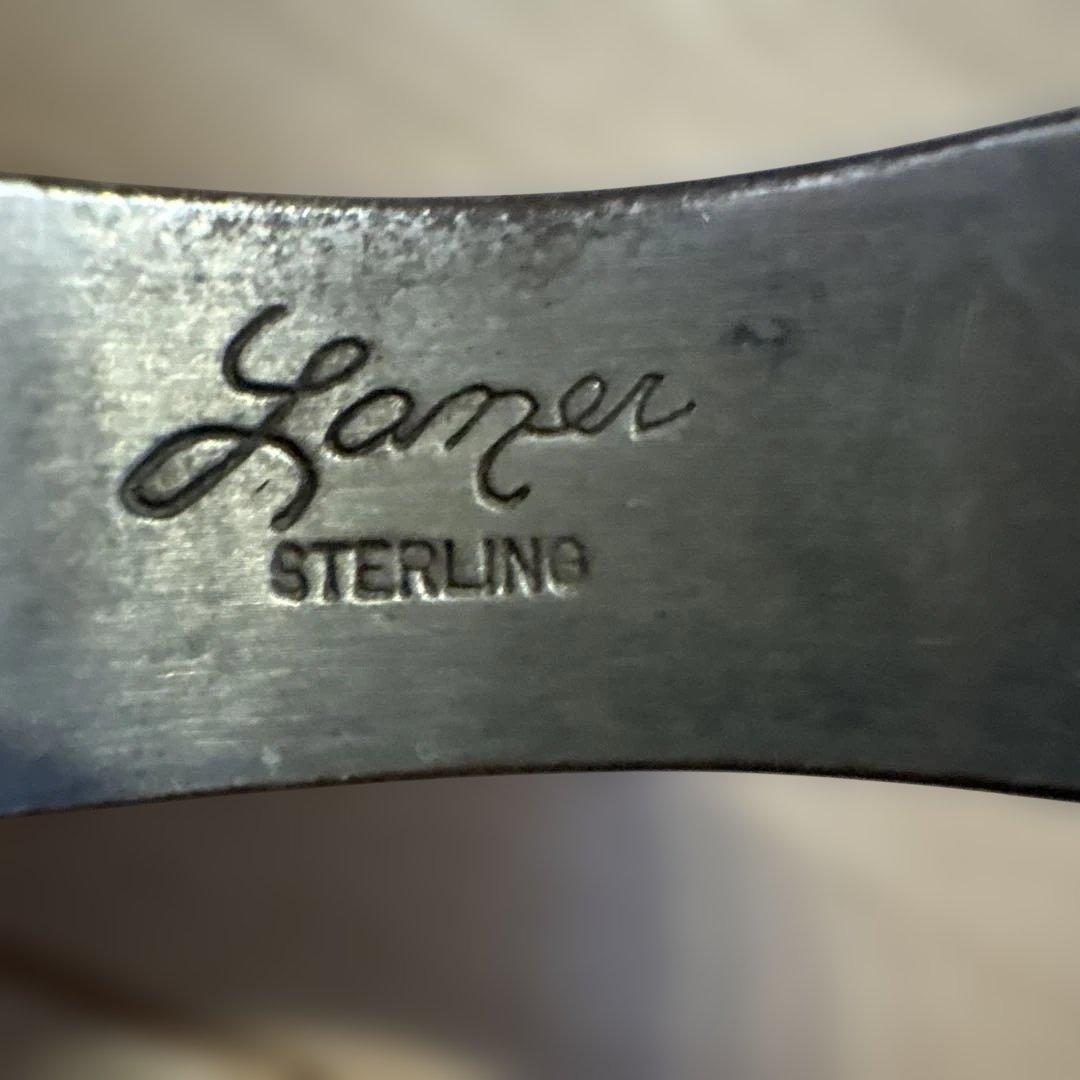 Laner ナバホ族　スターリングシルバー バングル