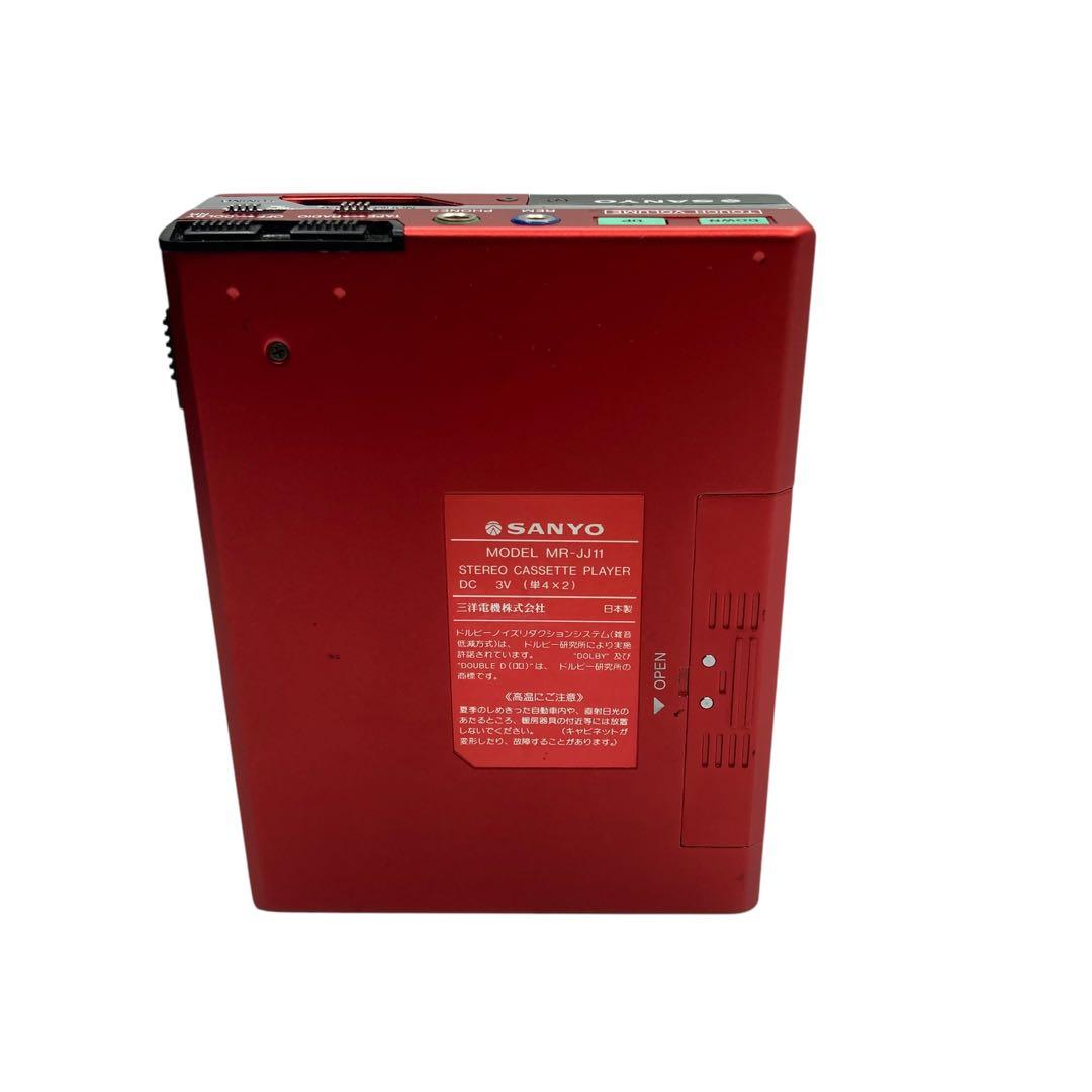 超希少品　SANYO touch MR-JJ11 ポータブルカセットプレーヤー