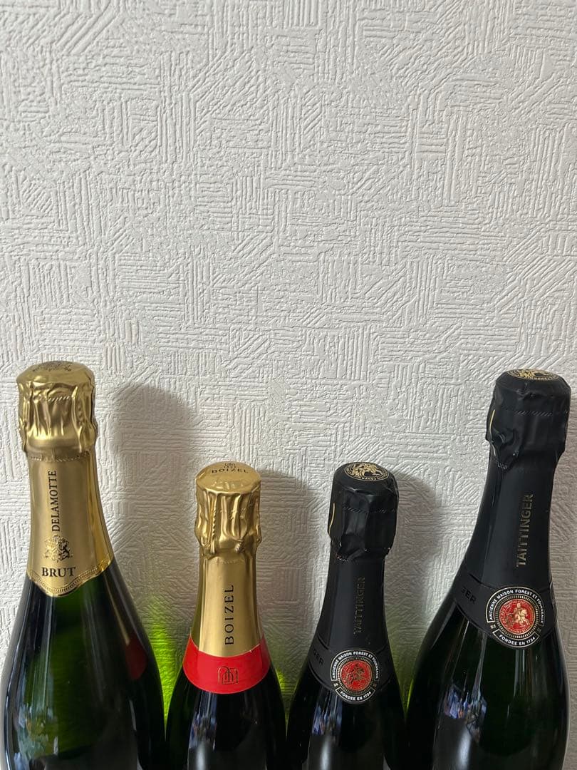 人気シャンパン超お得4本Delamotte Boizel Taittinger