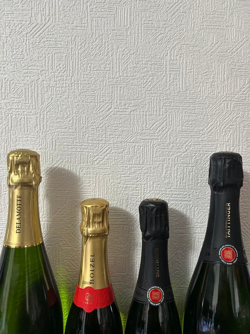 人気シャンパン超お得4本Delamotte Boizel Taittinger