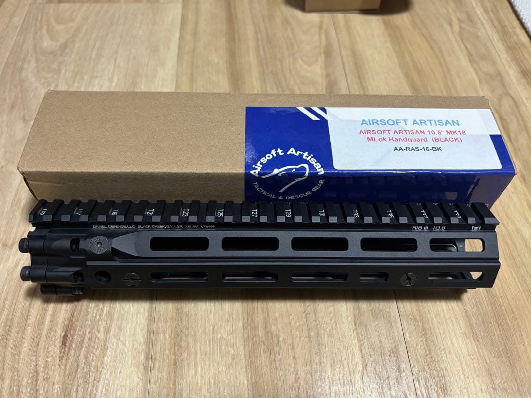 AIRSOFT ARTISAN ダニエルディフェンス　ris3 10.5インチ