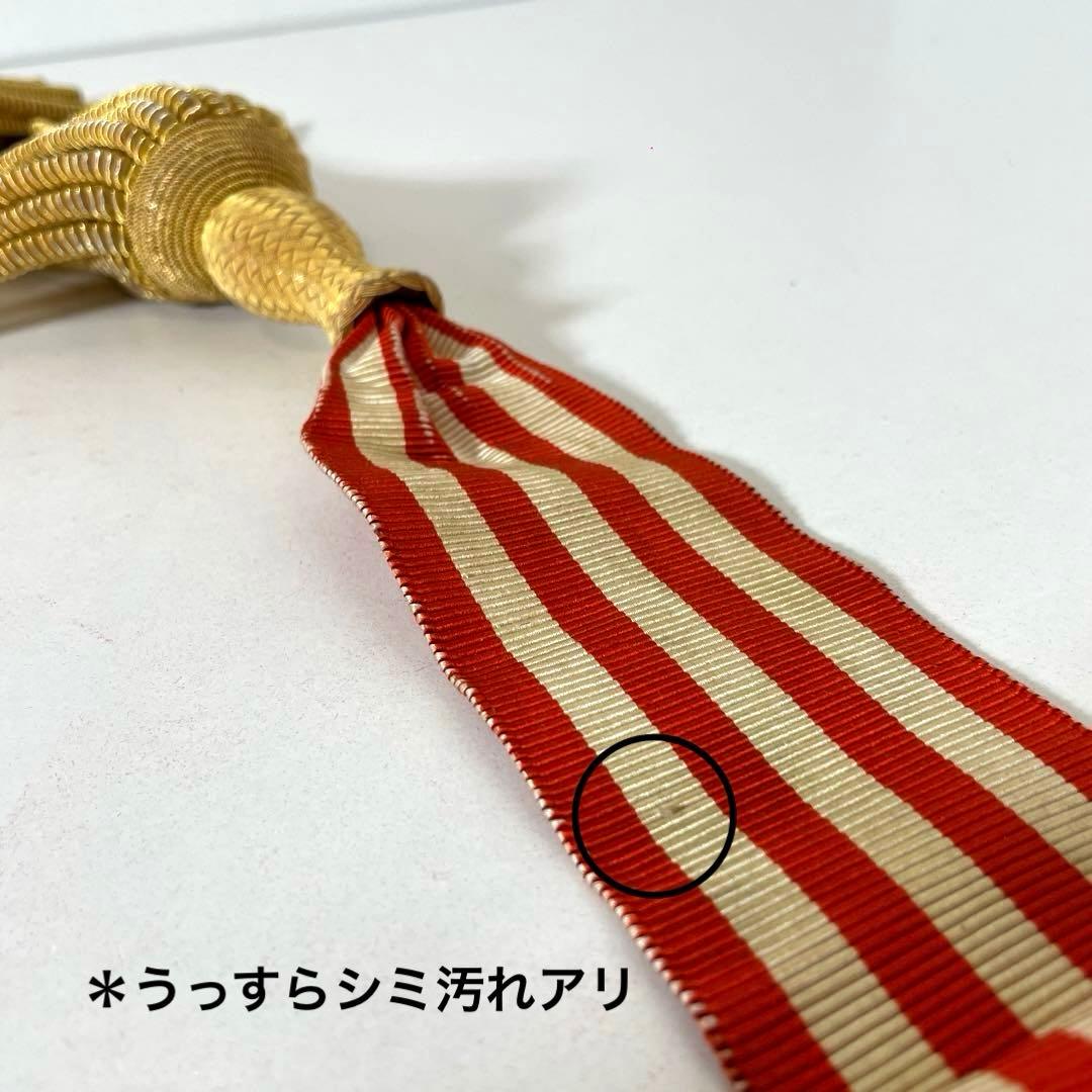 #XG495 当時物・大礼服・飾帯・サッシュ・ケース付・日本軍・旧日本軍・軍服