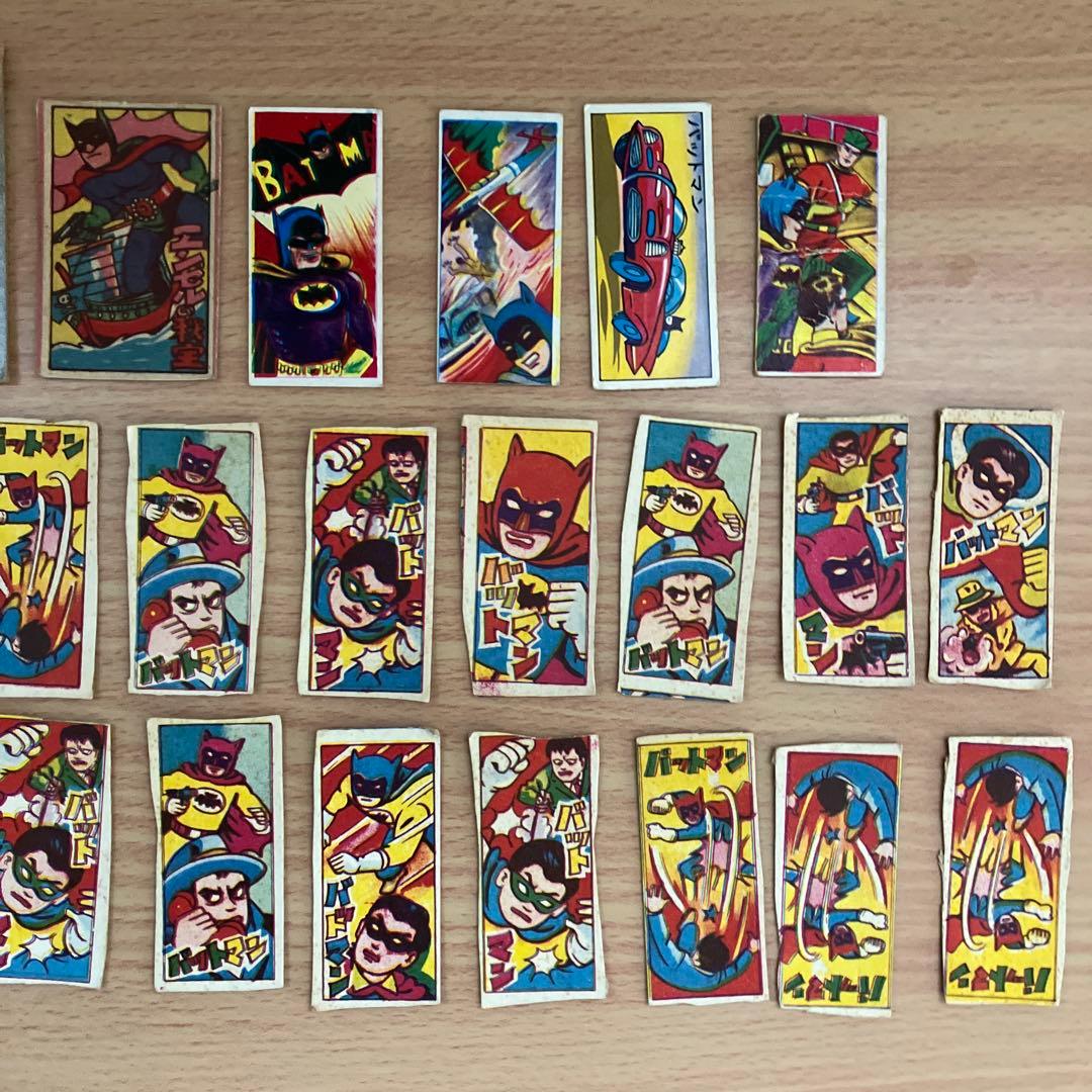 昭和レトロ★★めんこ メンコ 面子 ★バットマン★30枚