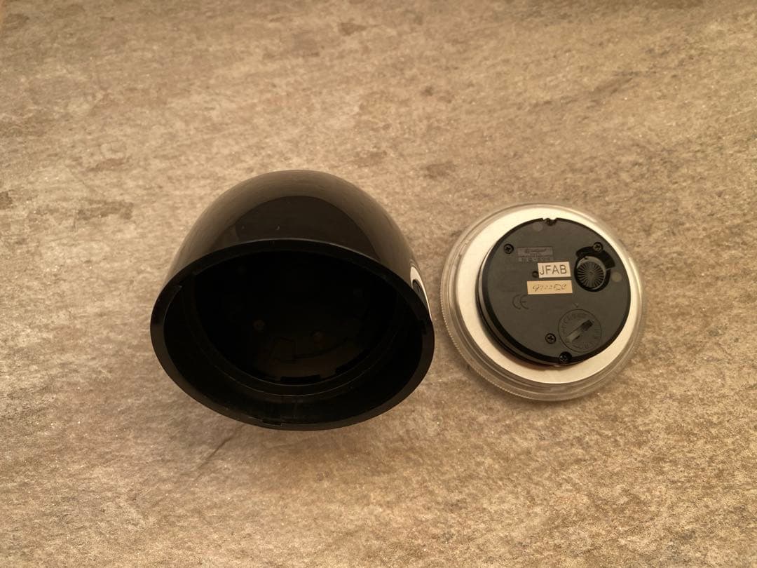 ALESSI CronotimePIO MANZU FIAT 置き時計黒