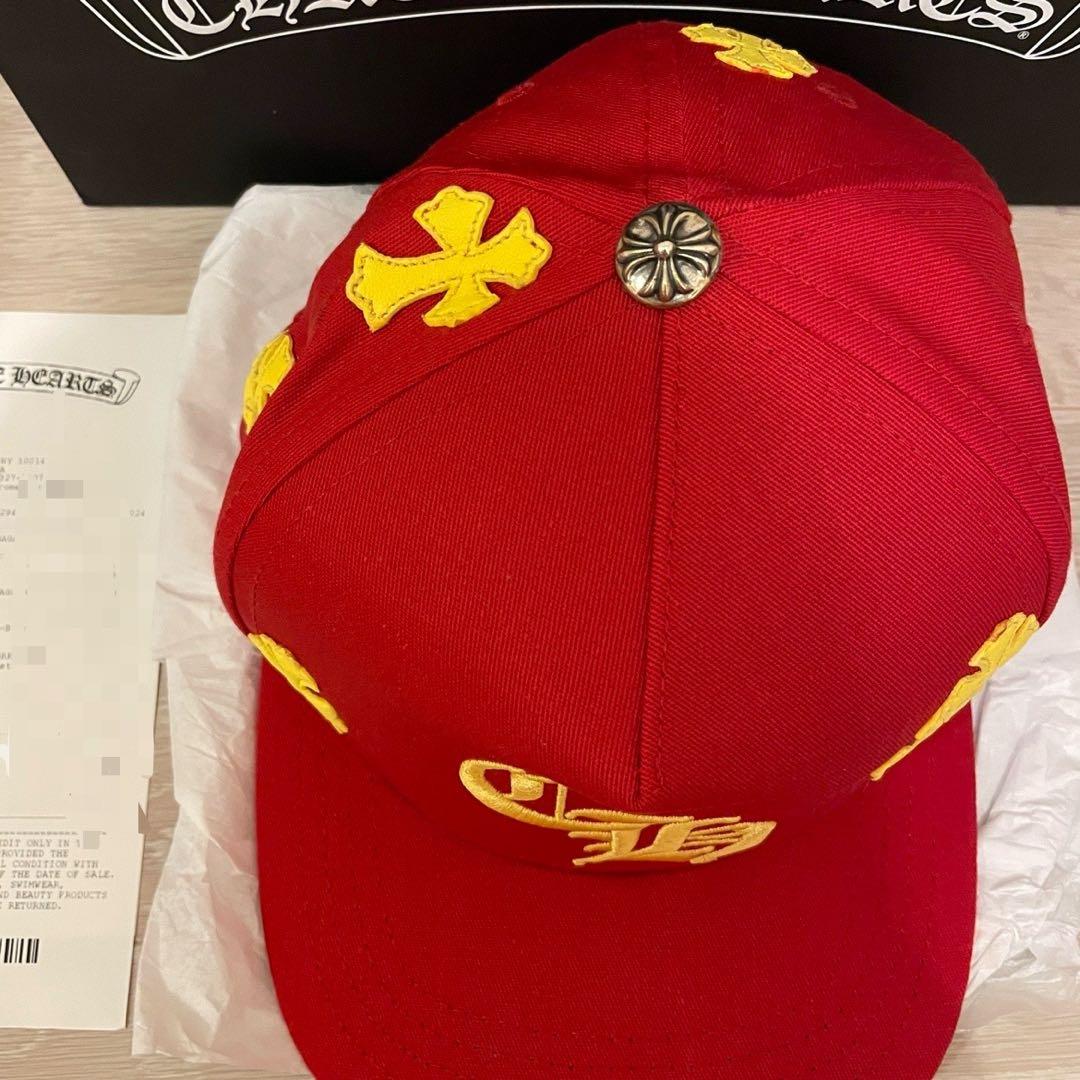 超希少新品未使用‼️クロムハーツ クロスパッチ ベースボールキャップ