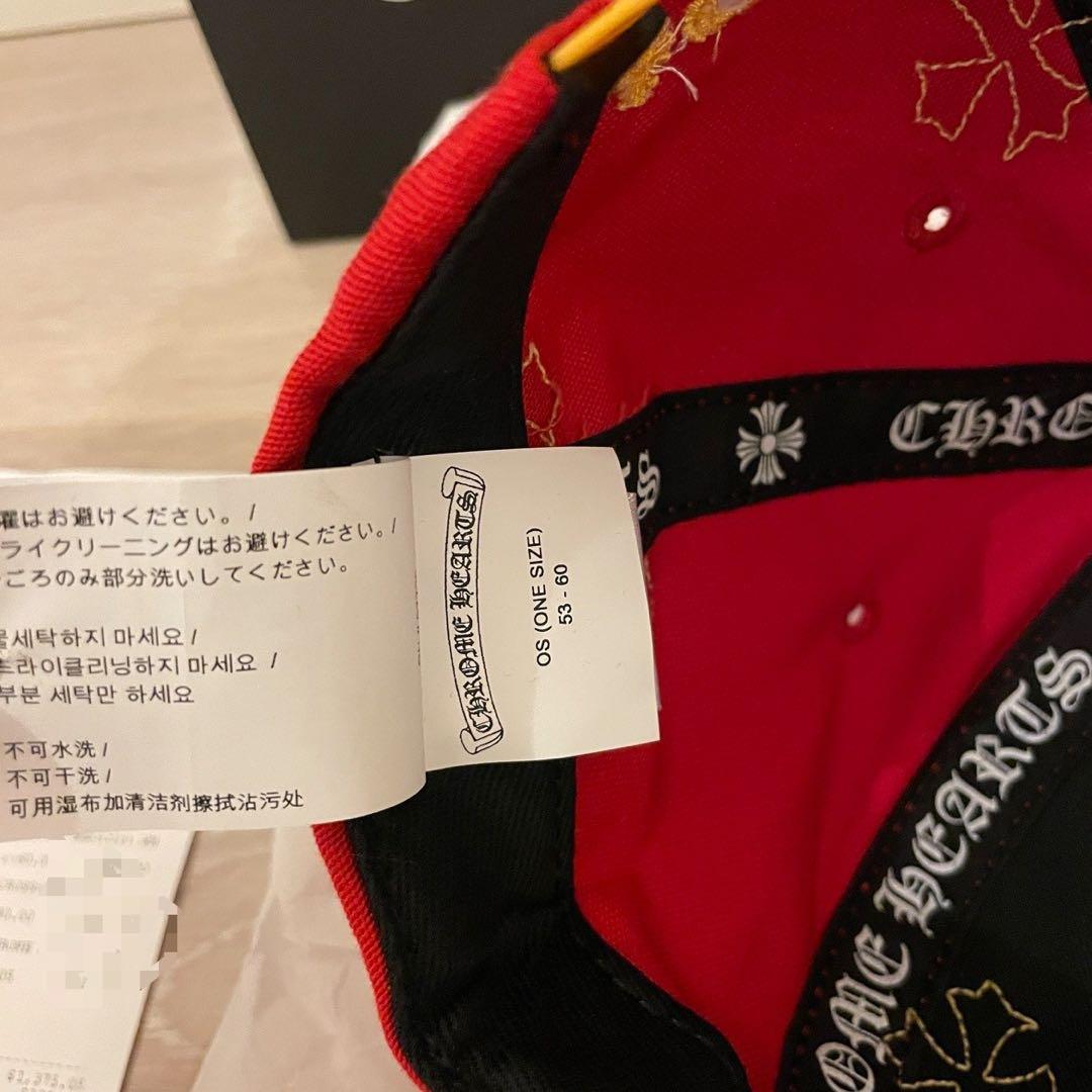 超希少新品未使用‼️クロムハーツ クロスパッチ ベースボールキャップ