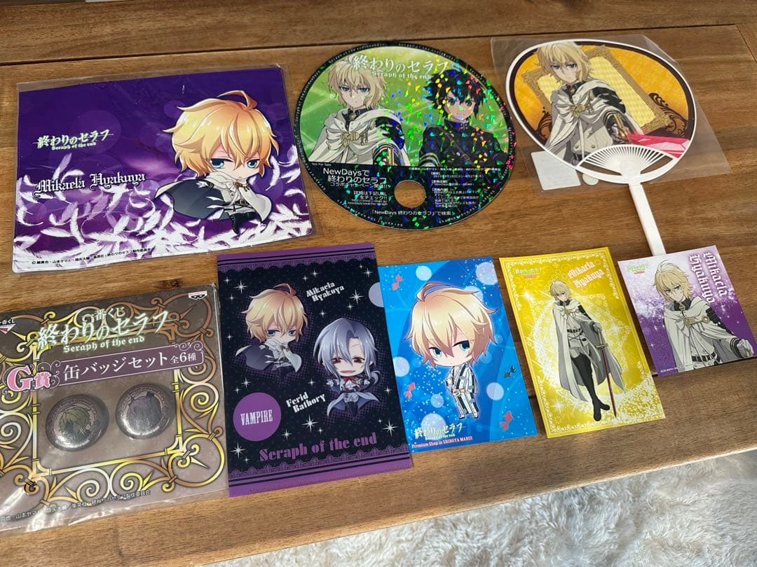 終わりのセラフ　百夜ミカエラ　セット