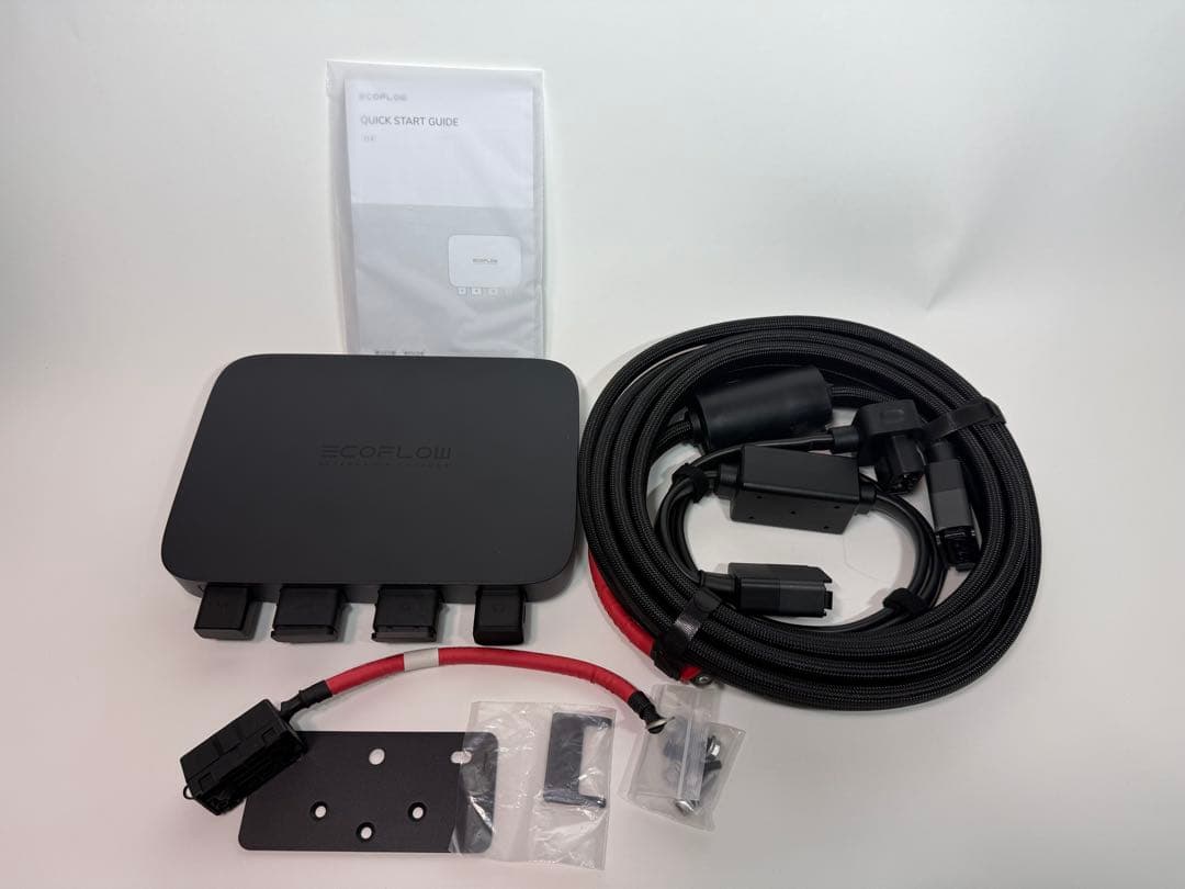 エコフロー Alternator Charger 800W＋4+8出力ケーブル