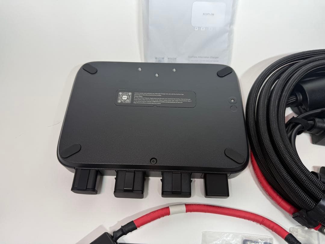 エコフロー Alternator Charger 800W＋4+8出力ケーブル