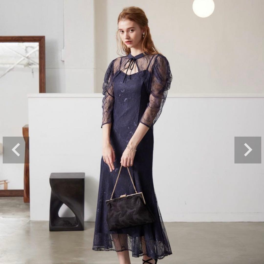 【Dorry Doll】ボレロレイヤードドレス お呼ばれドレス　結婚式ドレス